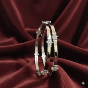 Sterling Finishing Silver Bangles