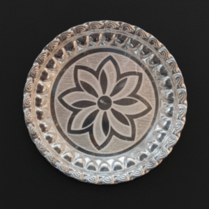 Engraved Silver Plate